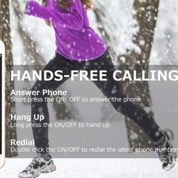 Bluetooth Beanie Hat with Light and Built-in Speaker Mic - Picture 3 of 3